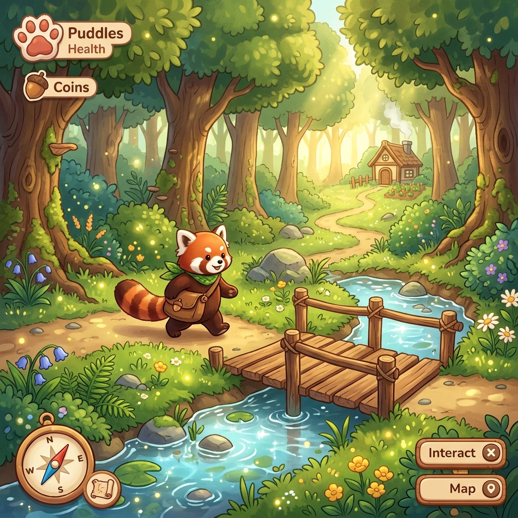 Kızıl Panda postacı Pippin